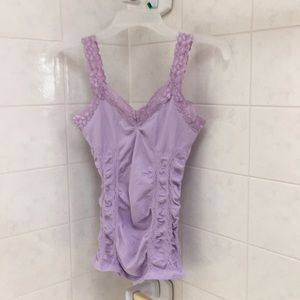 Lavender camisole by M. Rena.